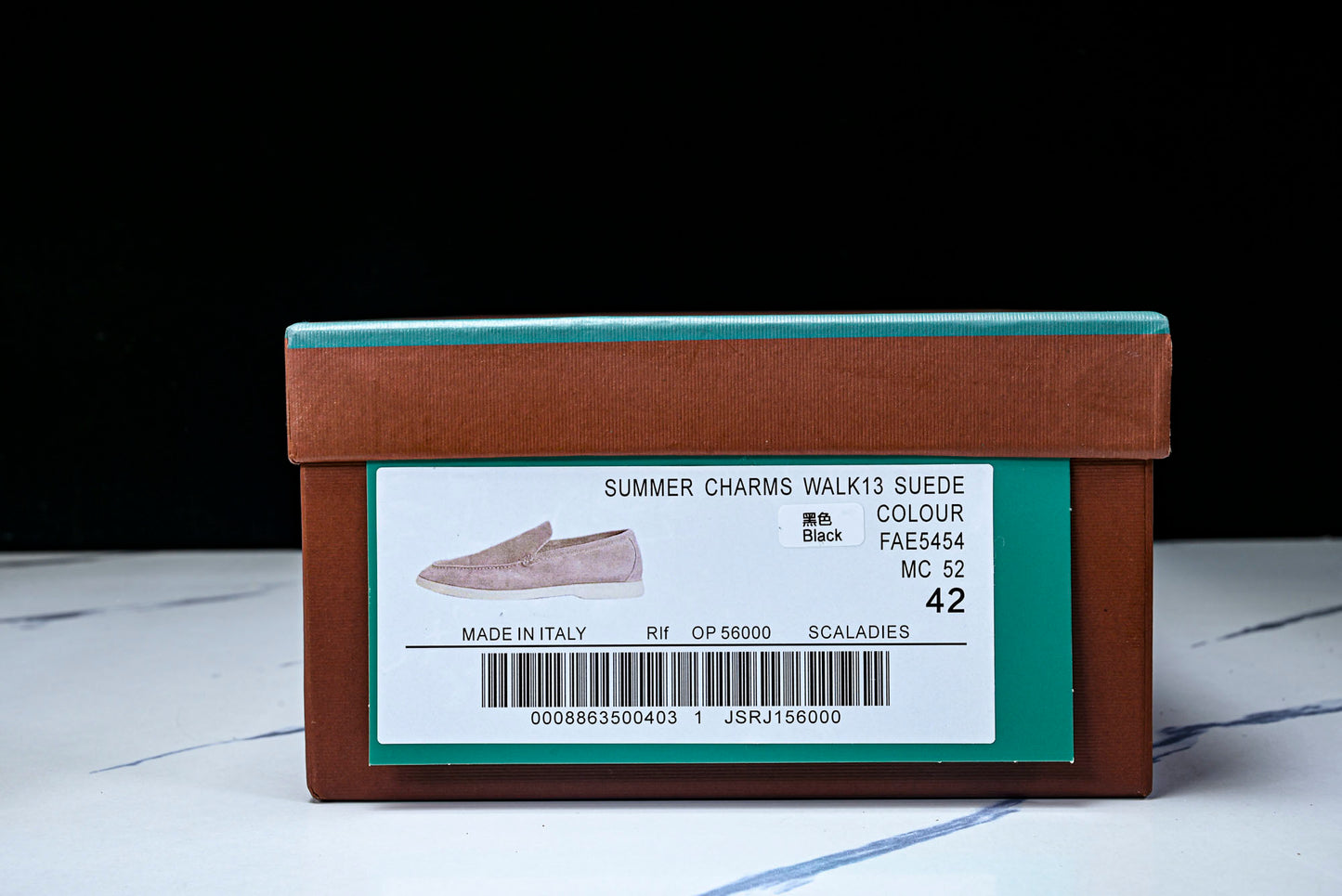 Loro Piana Summer Walk Loafer 'Black'