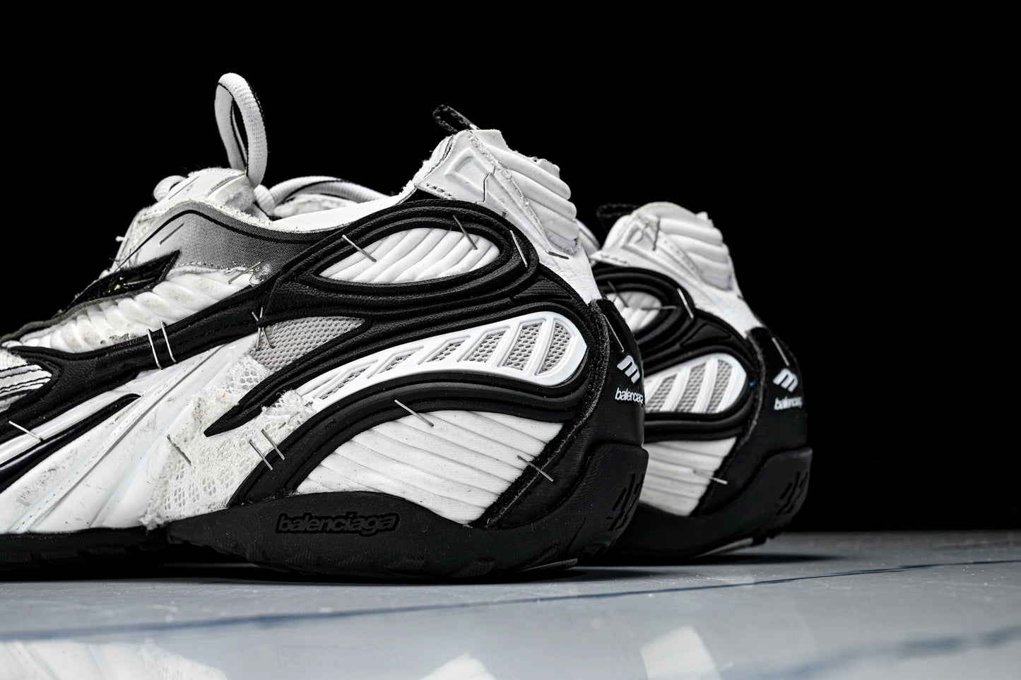 Вalenciaga Soleless Sneaker 'White Black'