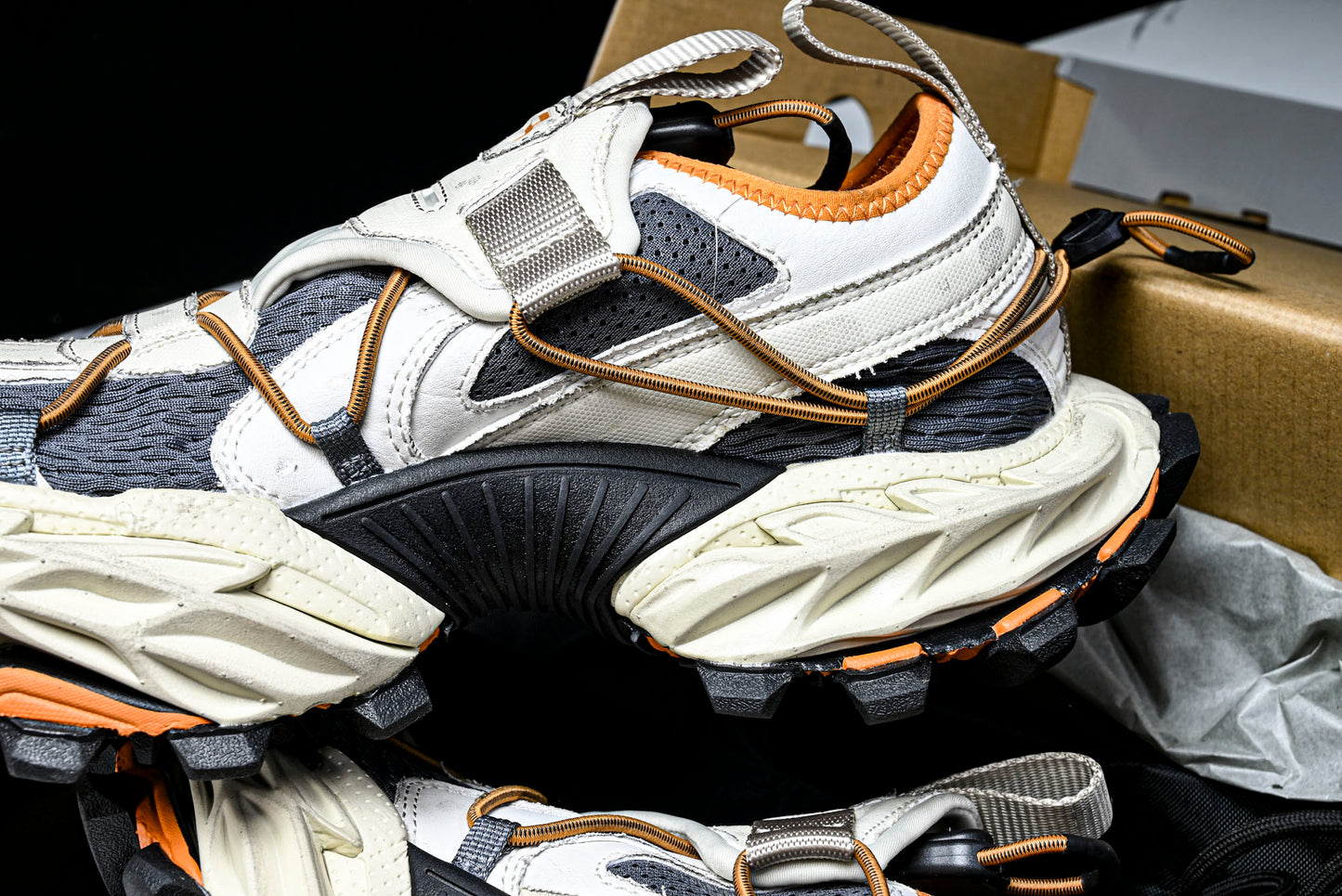 Вalenciaga Hike Sneaker 'Beige Orange'