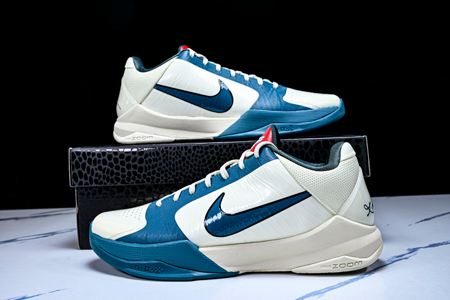 Kobe 5 Protro x Caitlin Clark 'Coconut Milk Spruce'