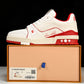 Louis Vuittоп Trainer Low 'Signature White Red'