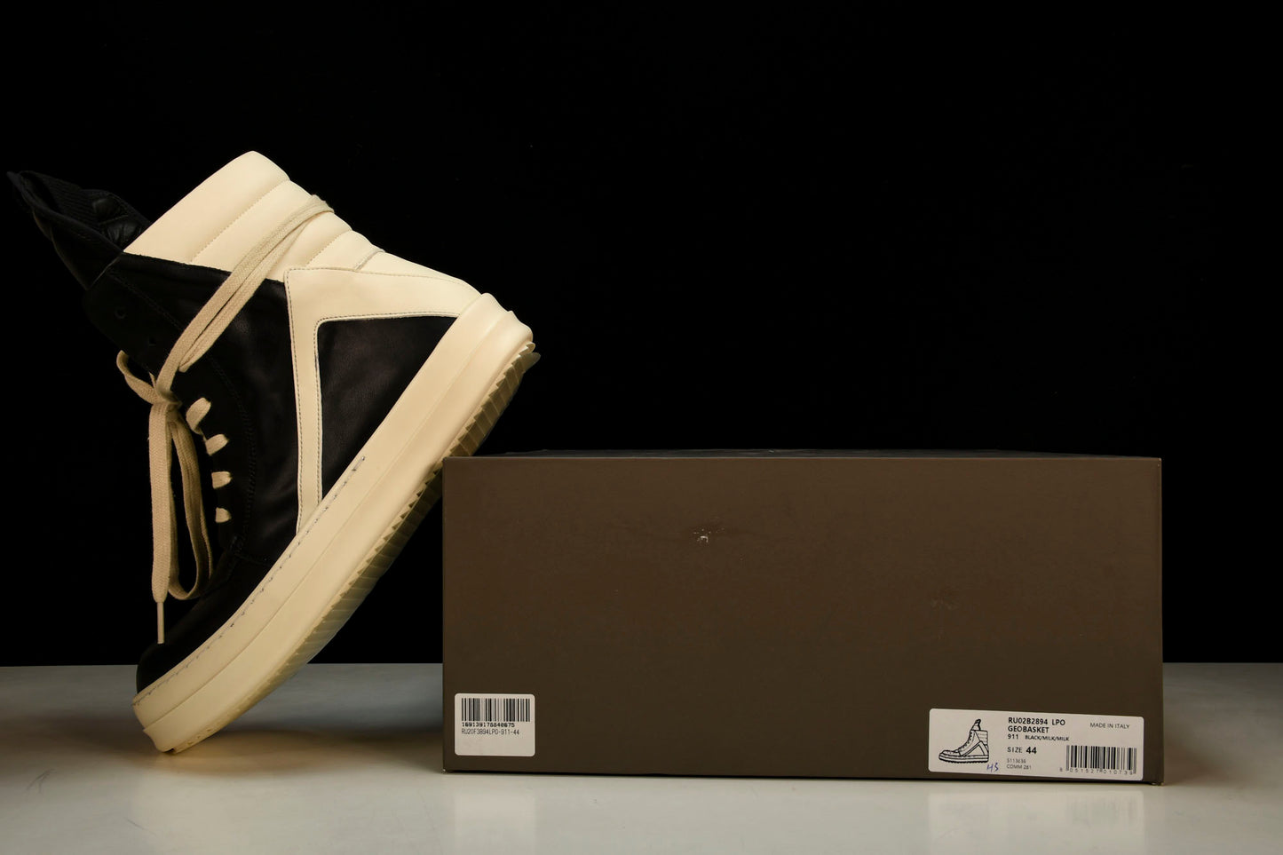 Rick Owens Geobasket 'Black'