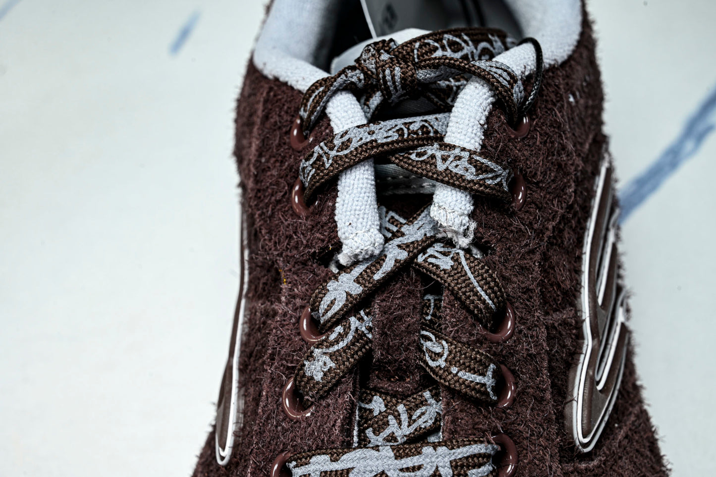 Вalenciaga Hamptons Suede Sneaker 'Dark Brown'