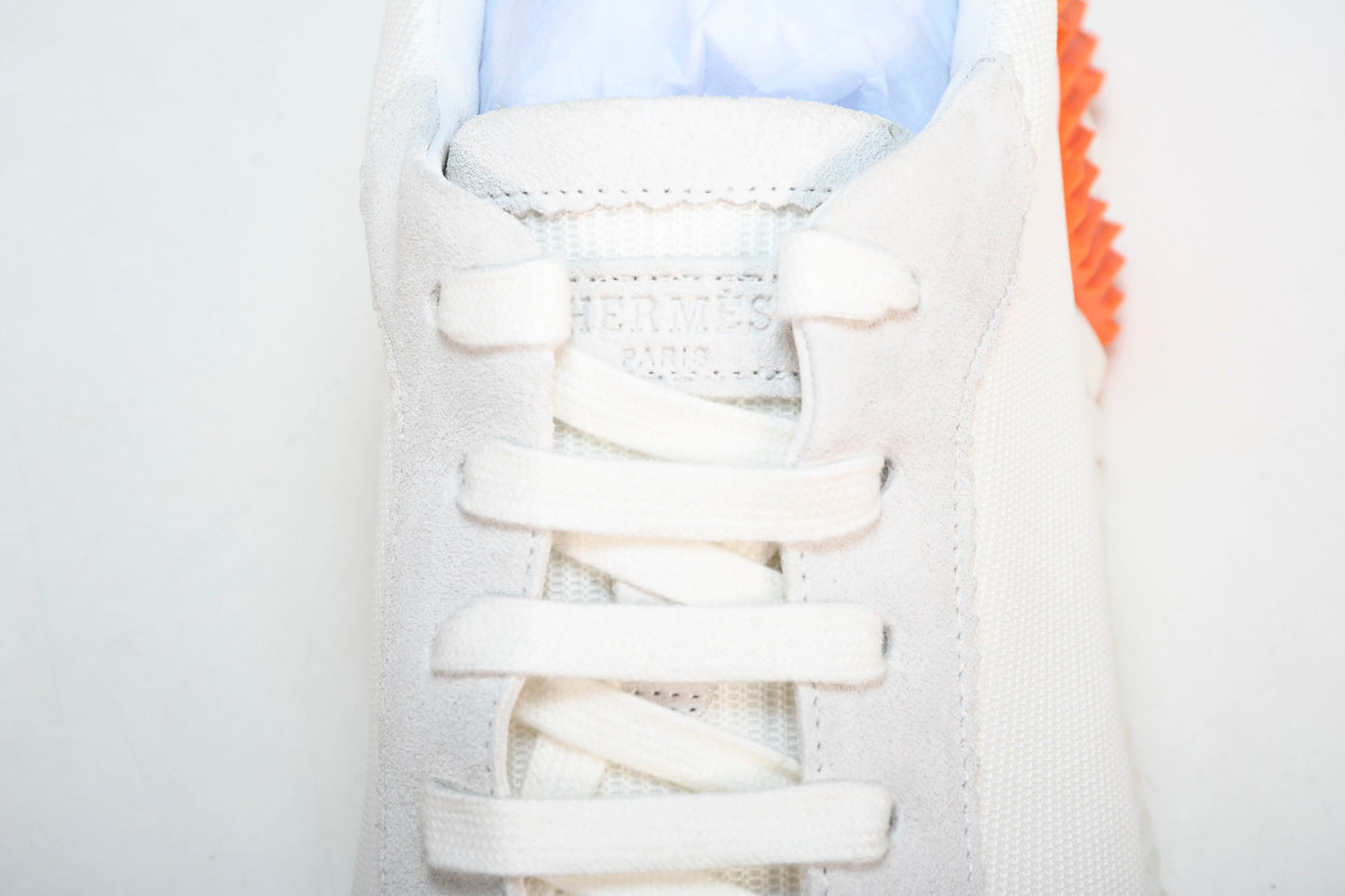 Hermès Bouncing Sneaker 'Blanc Orange'