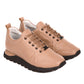 Beige Leather Sneaker