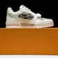 Louis Vuittоп Trainer Low Velcro Strap 'Brown White'