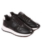 Black White Leather Sneaker
