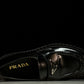 Prada Chocolate Patent Loafers 'Black'