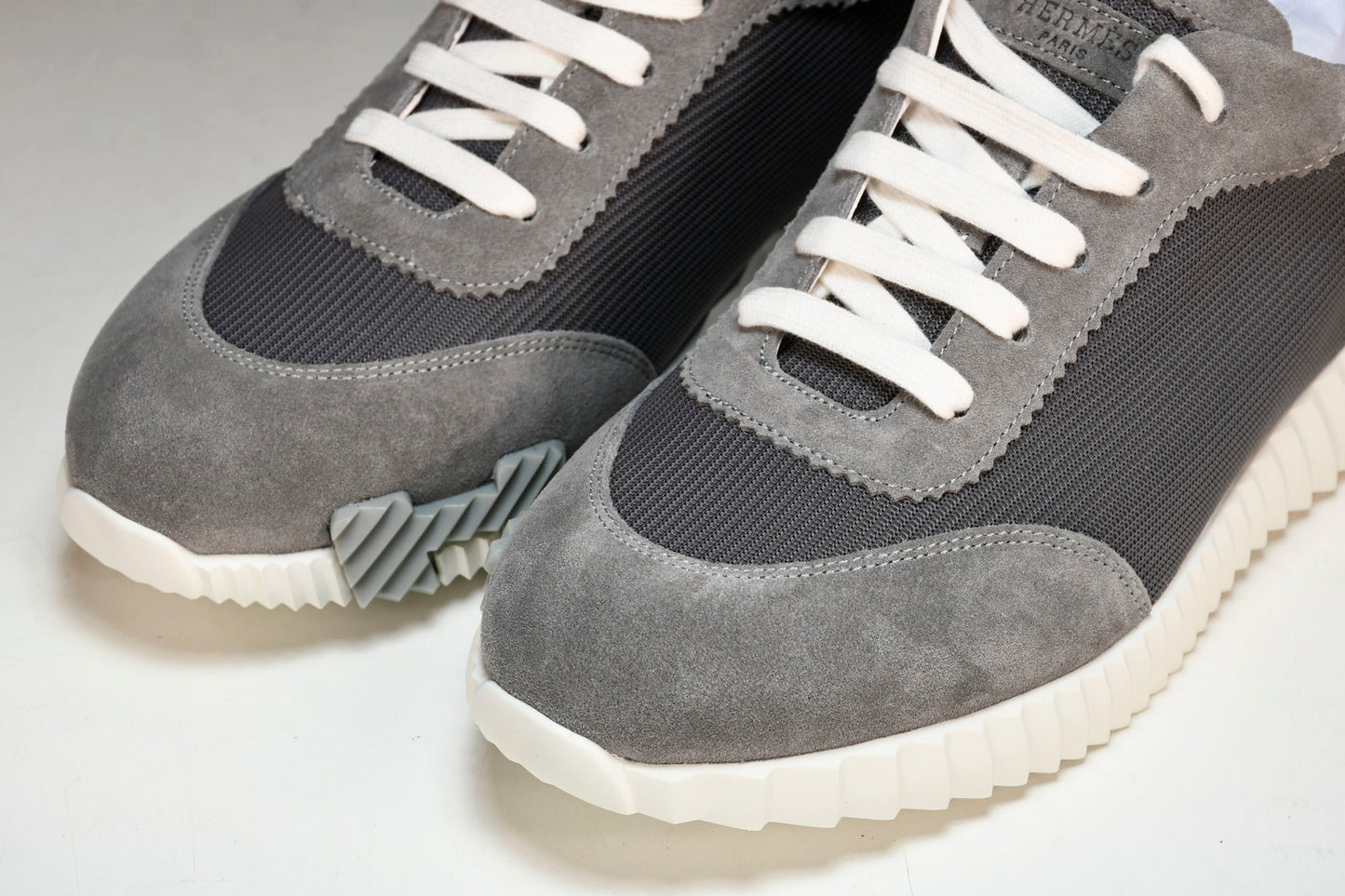 Hermès Bouncing Sneaker 'Gris Jaune'