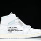 Off-White x Virgil Abloh Archive AJ1 Retro High 'Alaska'