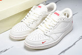 Travis Scott AJ1 Low x Supreme 'White' (Custom)