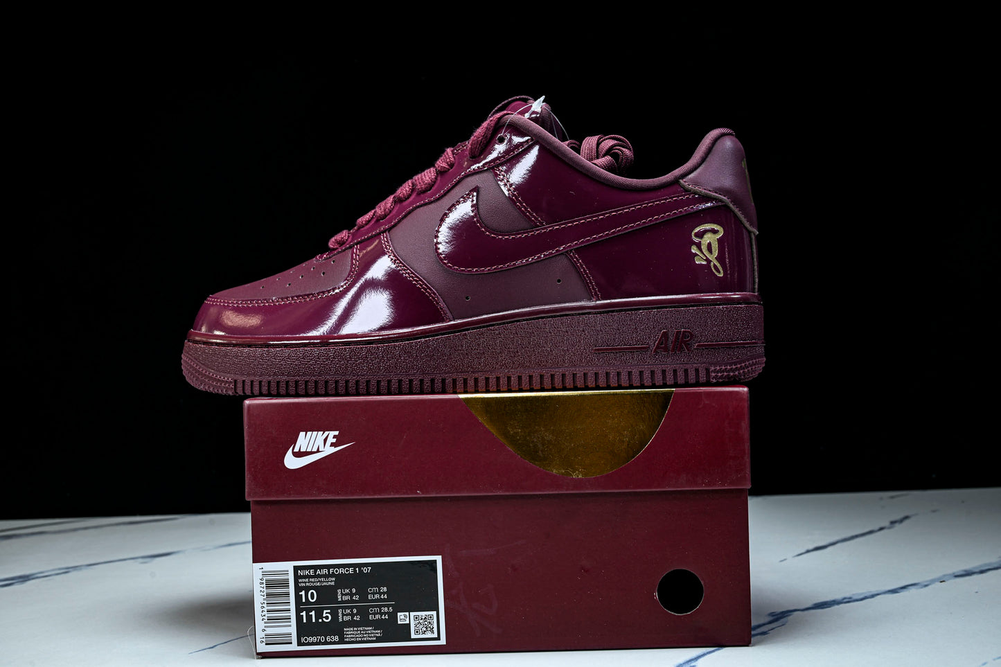 Central Cee Syna x AF1 Low 'Dark Beetroot' (UK Exclusive)