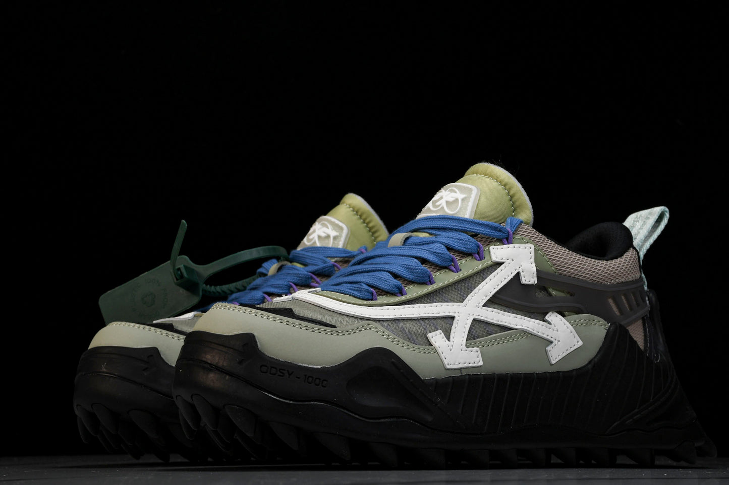 Off-White ODSY-1000 'Green White Black'