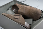 Вirkenstock x Вalenciaga Sunday Mule Suede 'Brown'