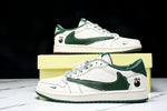 Travis Scott AJ1 Low x Stussy 'White Green' (Custom)