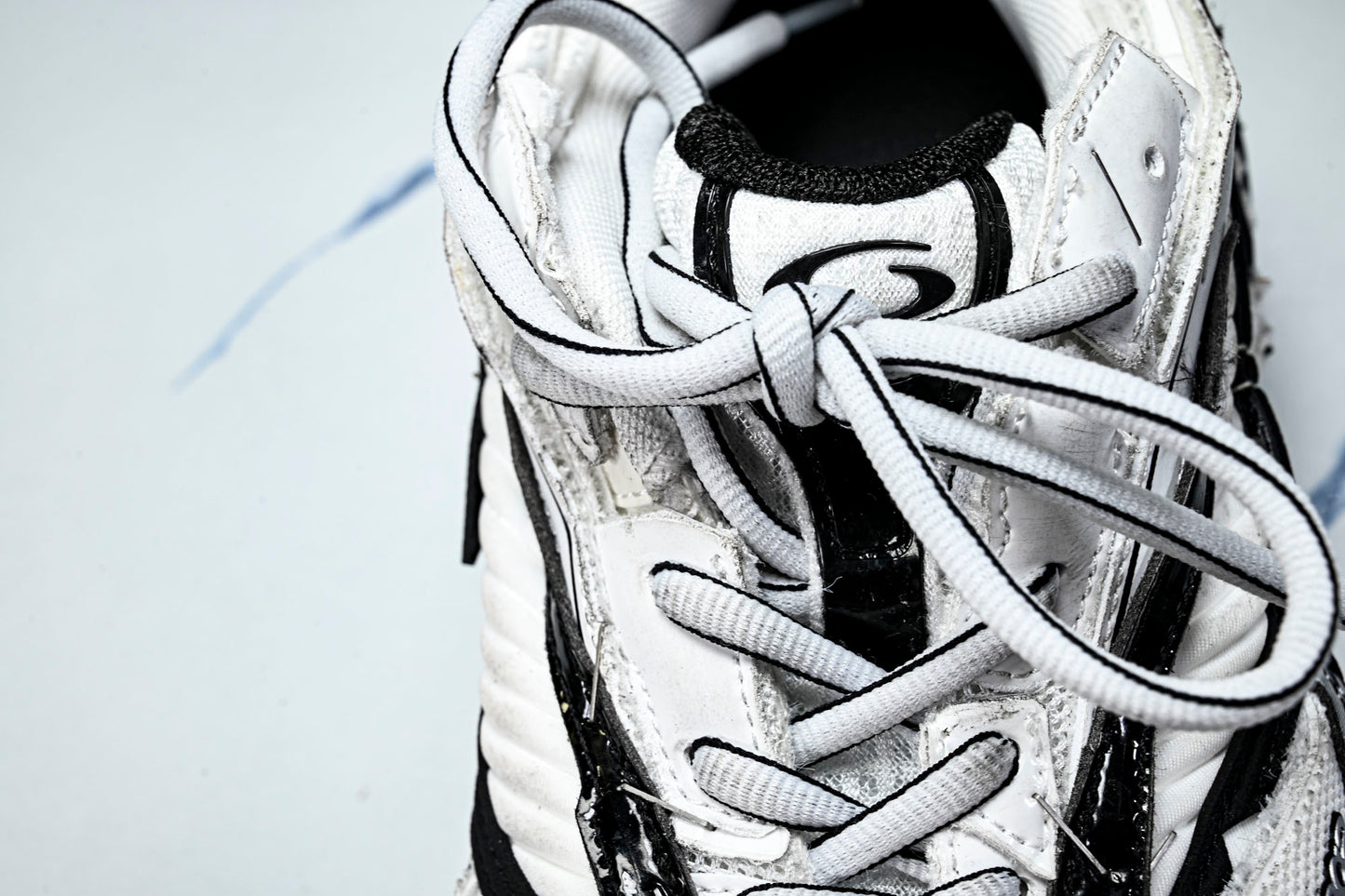 Вalenciaga Soleless Sneaker 'White Black'