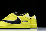 Travis Scott AJ1 Low x Supreme 'Yellow Black' (Custom)