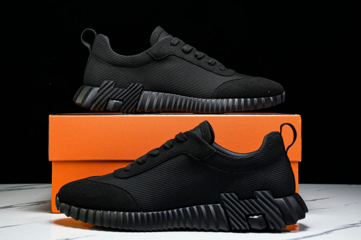 Hermès Bouncing Sneaker 'Triple Black'