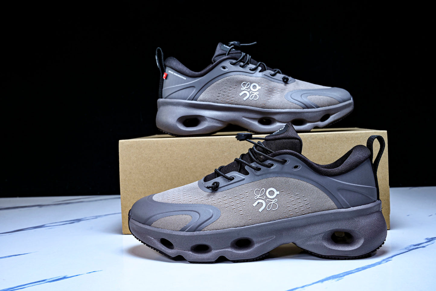 LOEWE × ON Cloudsolo 'Grey Black'