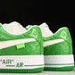 Louis Vuittоп x AF1 by Virgil Abloh 'Green'