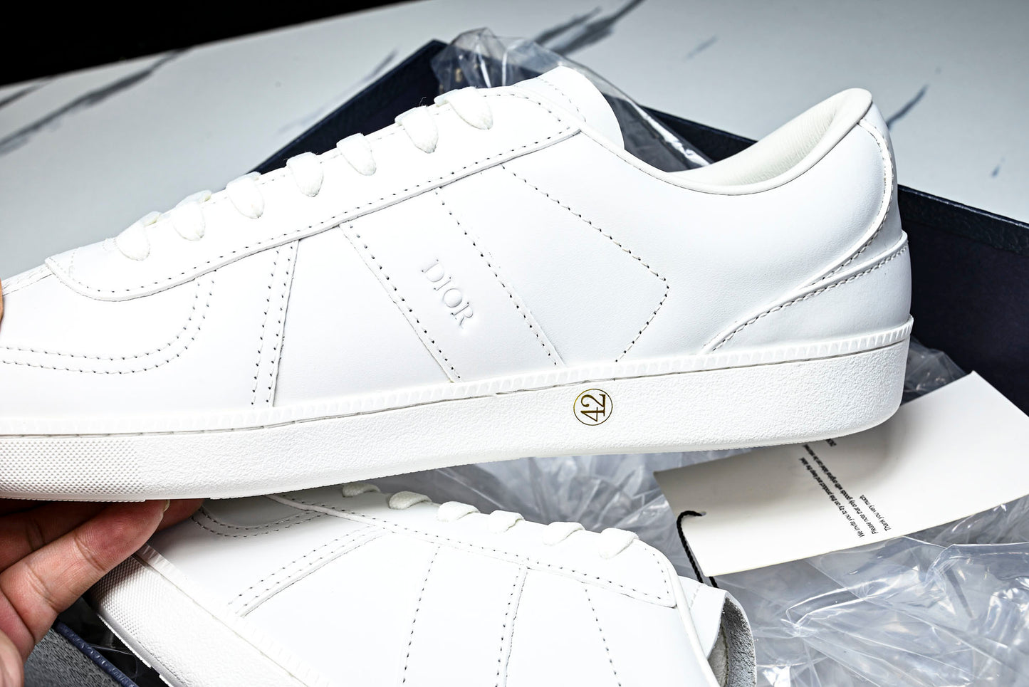 D1or B01 Matchpoint Sneaker 'Triple White'