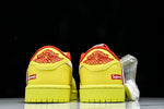 Travis Scott AJ1 Low x Supreme 'Yellow White' (Custom)