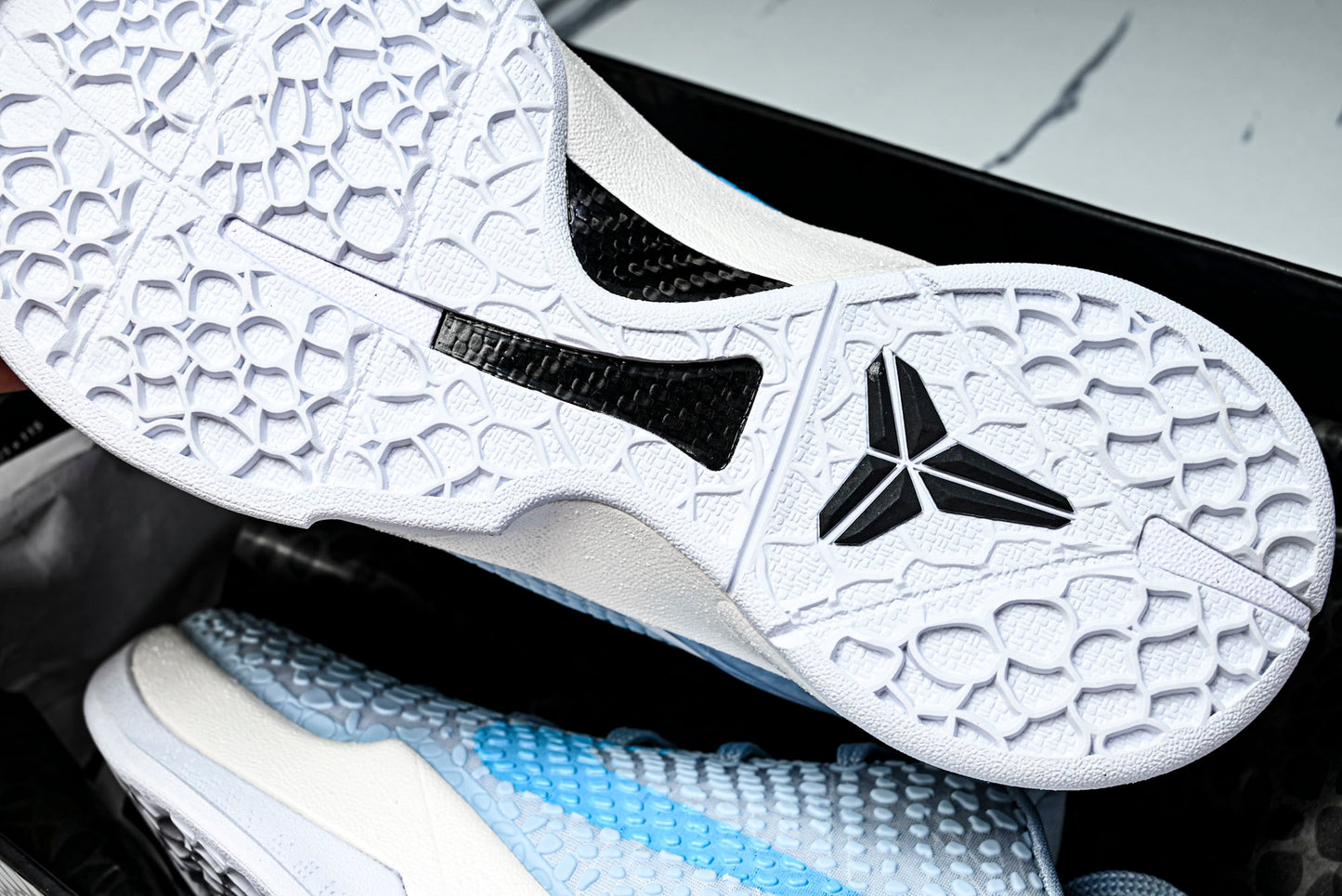 Kobe 6 Protro x Caitlin Clark 'Light Armory Blue'