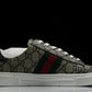 Guссi Ace Web 'Beige Monogram'