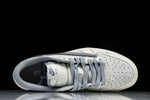 Travis Scott AJ1 Low x Supreme 'White Grey 2.0' (Custom)
