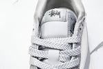 Travis Scott AJ1 Low x Stussy 'Grey White 2.0' (Custom)
