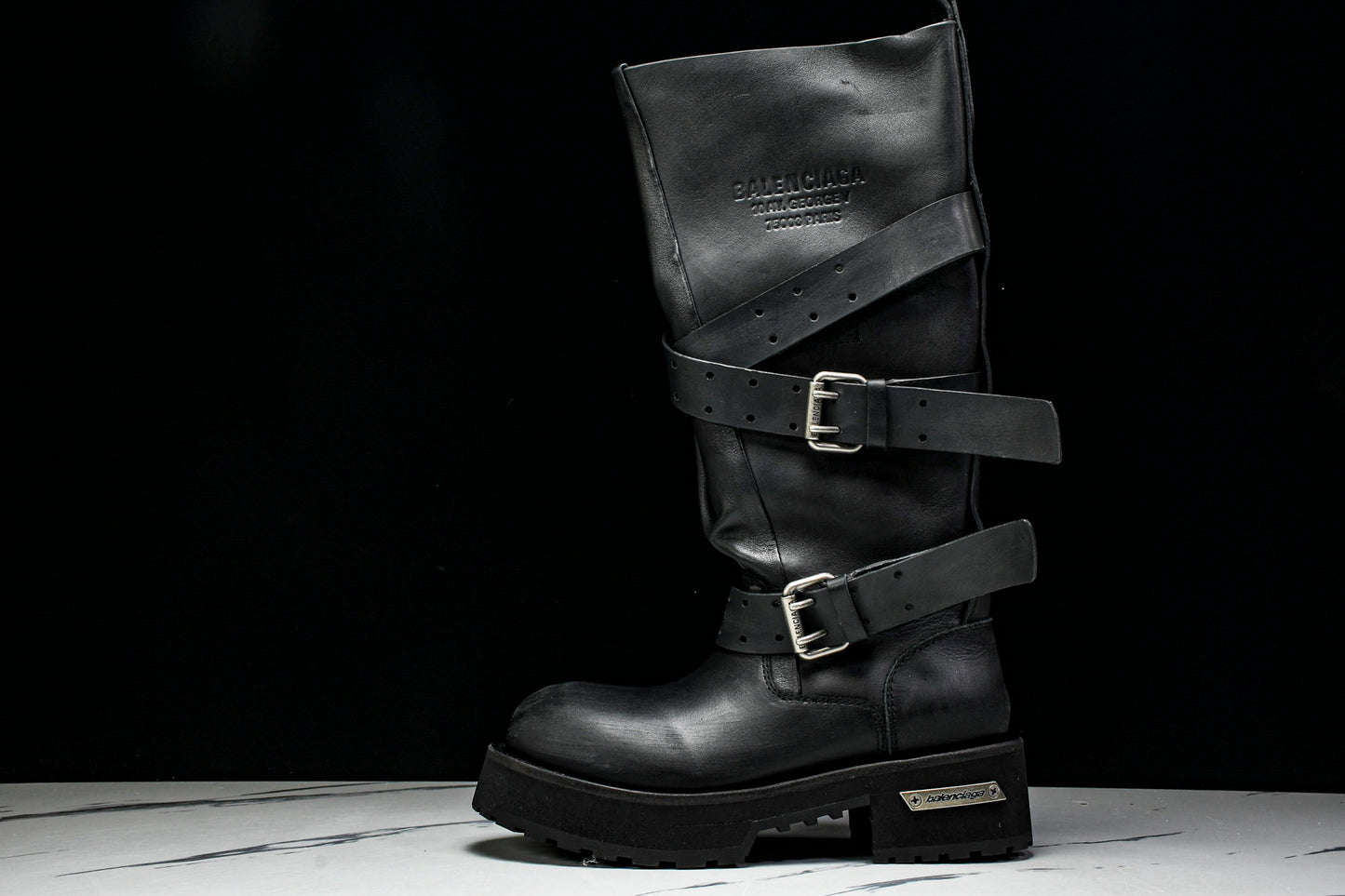 Вalenciaga Venom High Boot 'Black'