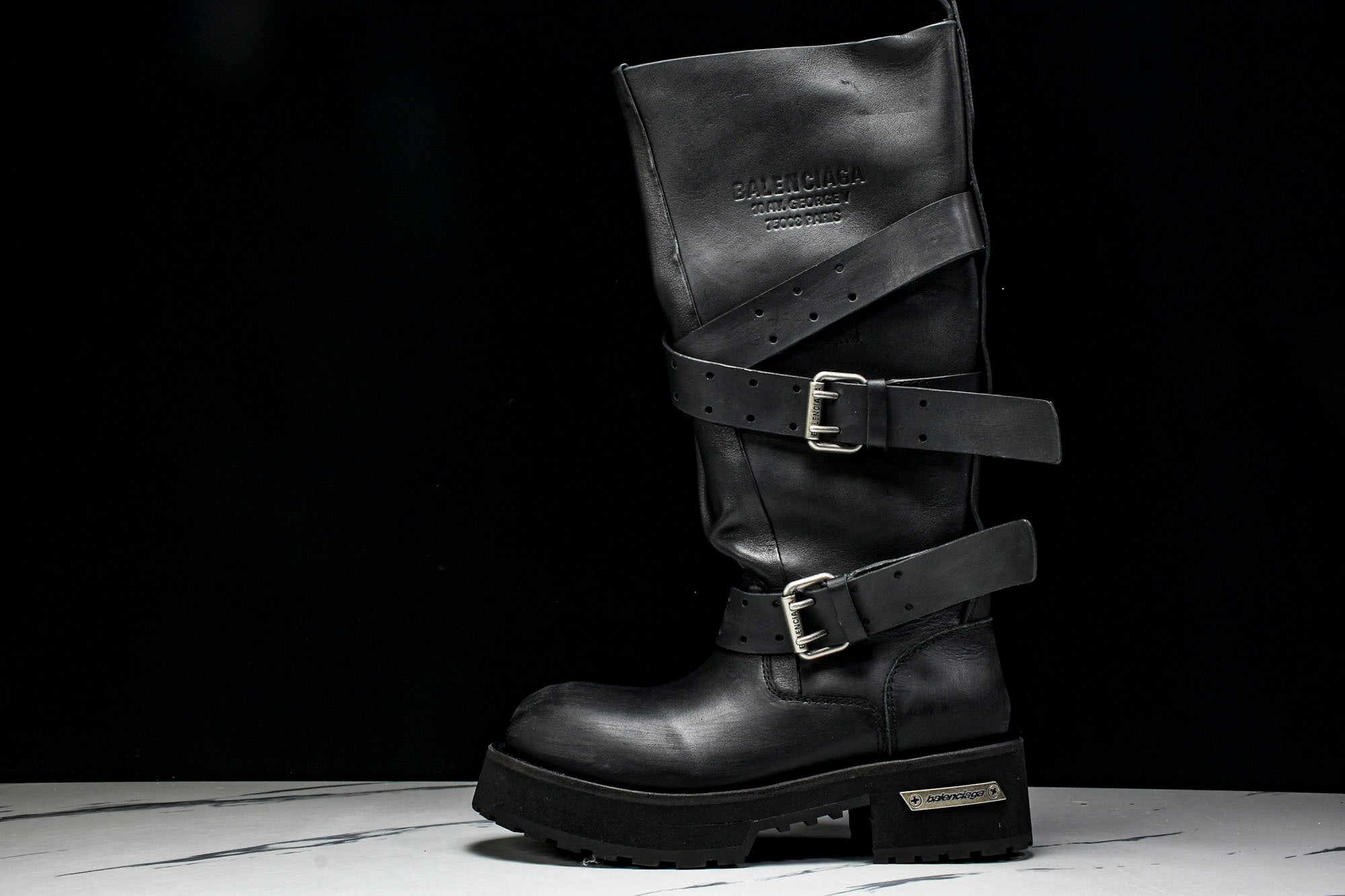 Вalenciaga Venom High Boot 'Black'