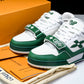 Louis Vuittоп Trainer Low Velcro Strap 'Perforated Green'