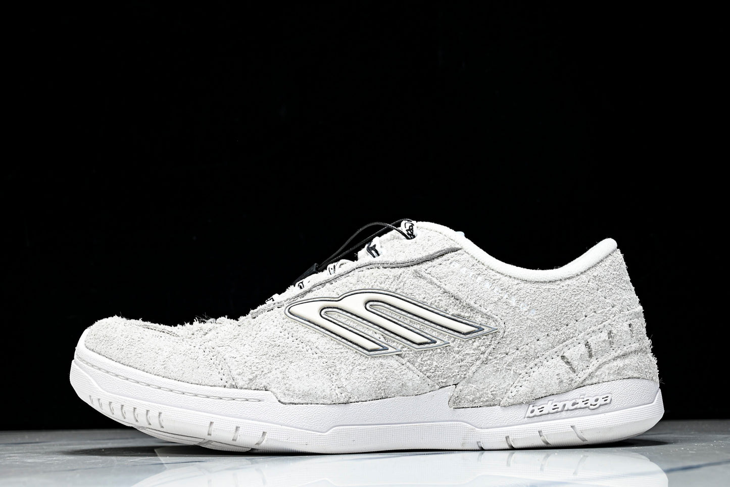 Вalenciaga Hamptons Suede Sneaker 'Off-White'