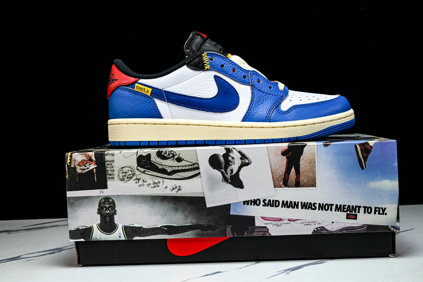 AJ1 Low Union LA 'Storm Blue' (Unreleased)
