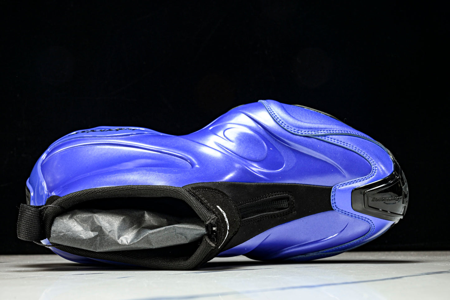 Вalenciaga Basketball Sneaker 'Blue Metallic'