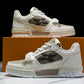 Louis Vuittоп Trainer Low Velcro Strap 'Brown White'