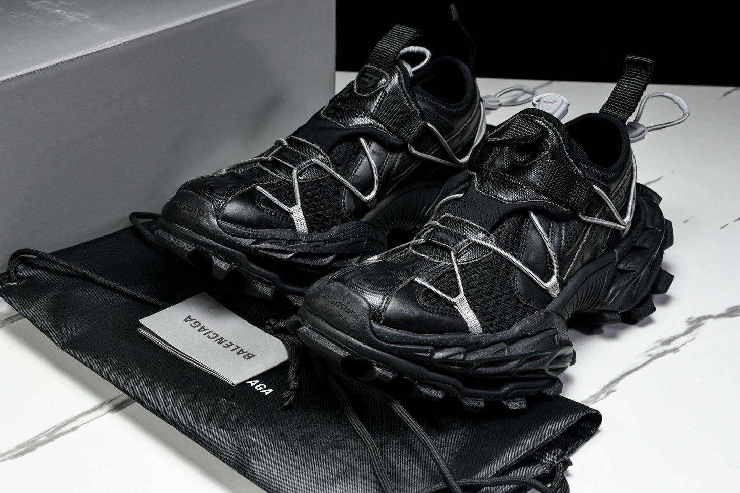 Вalenciaga Hike Sneaker 'Black'