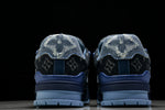 Louis Vuittоп Trainer Low 'Blue Denim Monogram Textile'