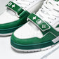 Louis Vuittоп Trainer Low Velcro Strap 'Perforated Green'