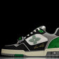 Louis Vuittоп Trainer Low Velcro Strap 'Green Black'