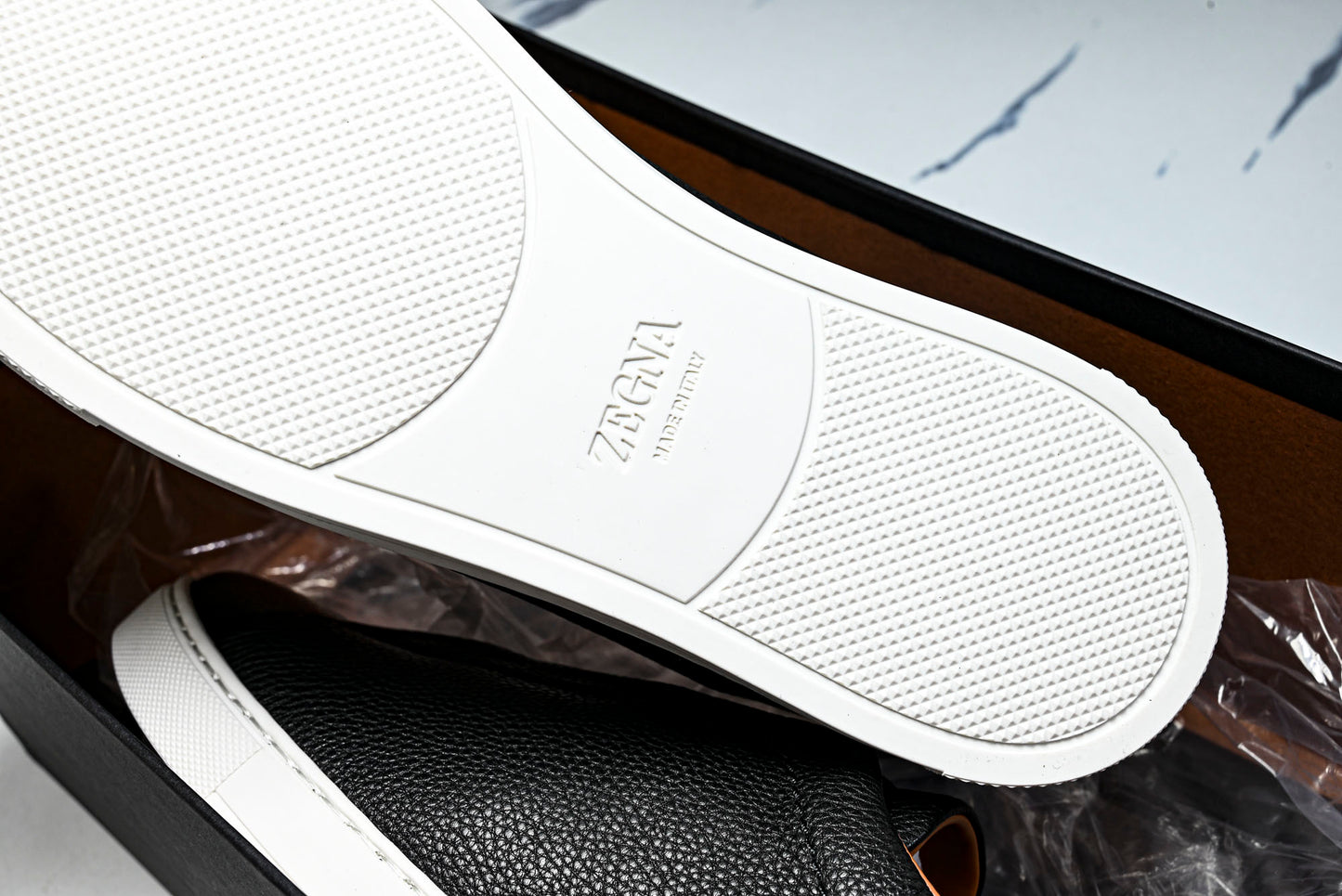 ZEGNA Triple Stitch 'Black'
