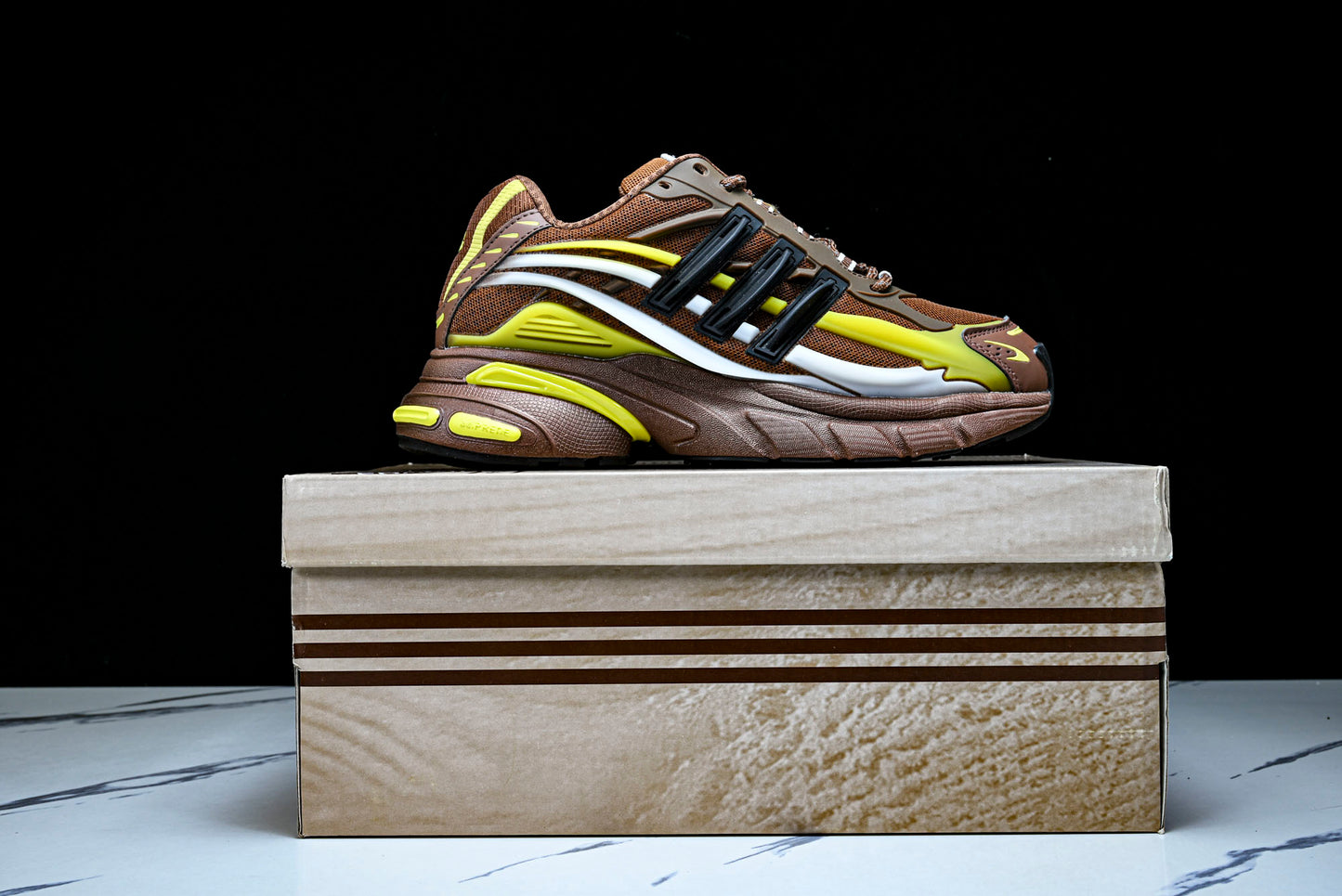 AD1STAR Jellyfish x Pharrell Williams x Virginia 'Brown Yellow'