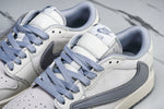 Travis Scott AJ1 Low x Supreme 'White Grey 2.0' (Custom)