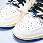 Travis Scott AJ1 Retro Low OG x Fragment ‘Sail Military Blue’