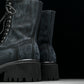 Вalenciaga Stomper Bootie 'Black Canvas'
