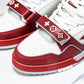 Louis Vuittоп Trainer Low Velcro Strap 'Perforated Red'