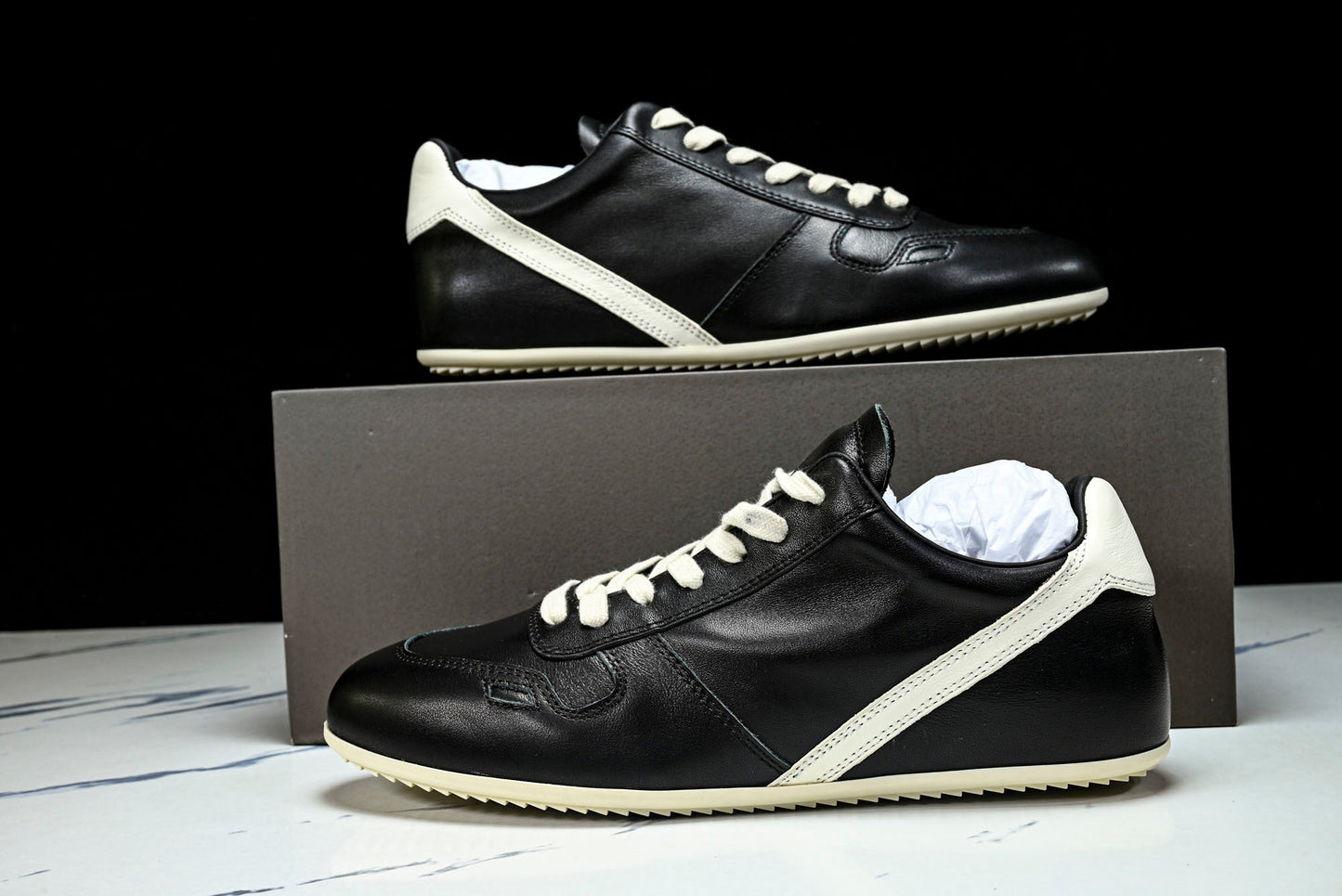 Rick Owens Minimal Sneaks 'Black'