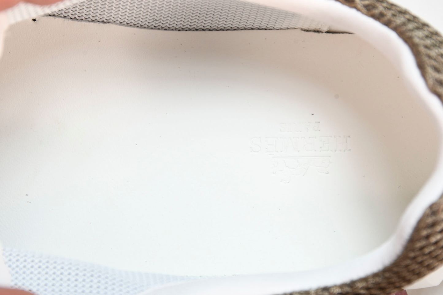 Hermès Bouncing Sneaker 'Beige Argile Blanc'