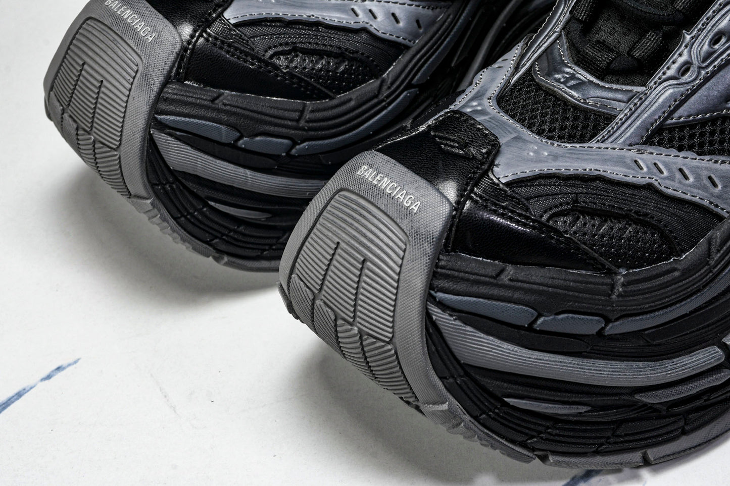 Вalenciaga Platform Sneaker 'Dark Grey Black'